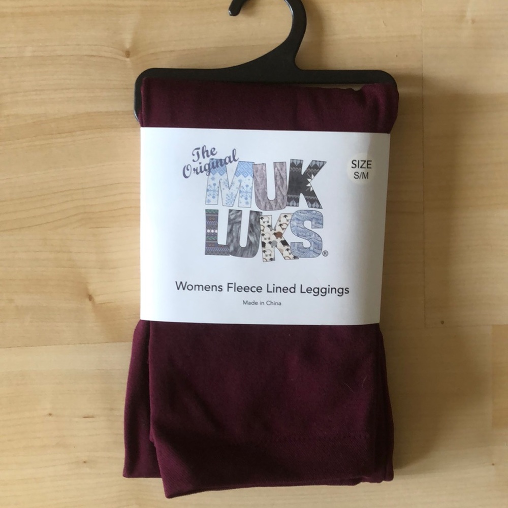 NWT Muk Luks Leggings